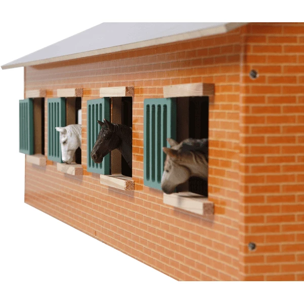 Kids Globe Boerderij Paardenstal Met 7 Boxen 7 Kids Globe Boerderij Paardenstal Met 7 Boxen - Afbeelding 5