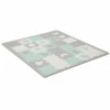 Kinderkraft Kinderrkraft Puzzelmat LUNO SHAPES, Mint 2 Kinderkraft Kinderrkraft Puzzelmat LUNO SHAPES, Mint -Pink or blue kinderrkraft puzzelmat luno shapes mint a391213