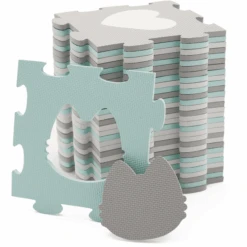 Kinderkraft Kinderrkraft Puzzelmat LUNO SHAPES, Mint 10 Kinderkraft Kinderrkraft Puzzelmat LUNO SHAPES, Mint -Pink or blue kinderrkraft puzzelmat luno shapes mint a391213 3