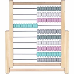 KINDSGUT Abacus Rekenliniaal, Lichtroze -Pink or blue kindsgut abacus rekenliniaal lichtroze a325206 3