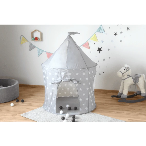 Knorr® Speelgoed Speeltent "Grijs White Stars 5 Knorr® Speelgoed Speeltent "Grijs White Stars - Afbeelding 3