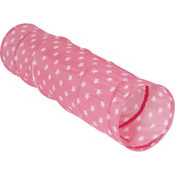 Knorr® Speelgoed Speeltunnel Roze White Stars 4 Knorr® Speelgoed Speeltunnel Roze White Stars - Afbeelding 2