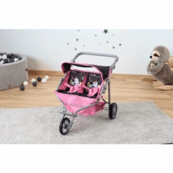 Knorr® Speelgoed Tweeling Poppenwagen Duo, Magic Eenhoorn 8 Knorr® Speelgoed Tweeling Poppenwagen Duo, Magic Eenhoorn -Pink or blue knorr speelgoed tweeling poppenwagen duo magic eenhoorn a318404 1