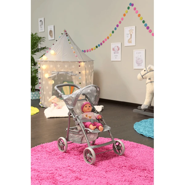 Knorr® Toys Liba Poppenwagen - Koningsgrijs 4 Knorr® Toys Liba Poppenwagen - Koningsgrijs - Afbeelding 2