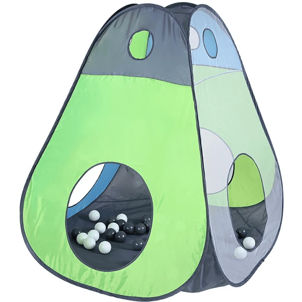 Knorr®toys Speeltent Groen/blauw Met 30 Ballen 5 Knorr®toys Speeltent Groen/blauw Met 30 Ballen - Afbeelding 3