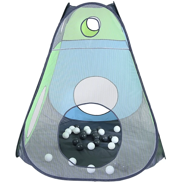 Knorr®toys Speeltent Groen/blauw Met 30 Ballen 6 Knorr®toys Speeltent Groen/blauw Met 30 Ballen - Afbeelding 4