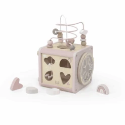 Label Label - Activiteitenkubus - Roze 11 Label Label - Activiteitenkubus - Roze -Pink or blue label label activiteitenkubus roze a394283 4