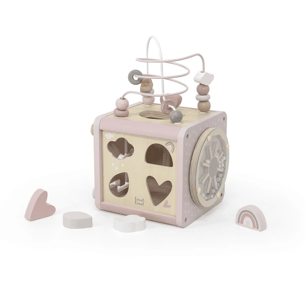 Label Label - Activiteitenkubus - Roze 7 Label Label - Activiteitenkubus - Roze - Afbeelding 5