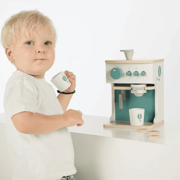 Label-Label - Espressomachine - Groen 4 Label-Label - Espressomachine - Groen - Afbeelding 2