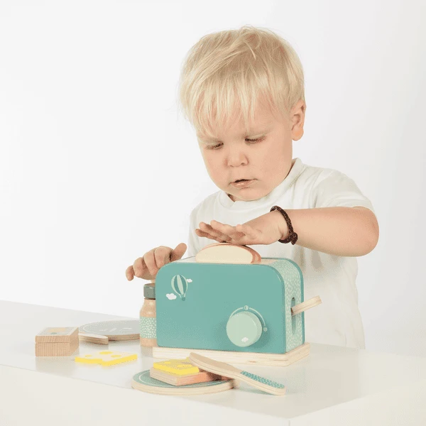 Label-Label - Houten Broodrooster - Groen 4 Label-Label - Houten Broodrooster - Groen - Afbeelding 2