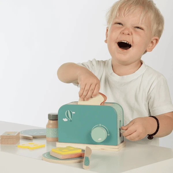 Label-Label - Houten Broodrooster - Groen 5 Label-Label - Houten Broodrooster - Groen - Afbeelding 3