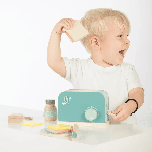 Label-Label - Houten Broodrooster - Groen 6 Label-Label - Houten Broodrooster - Groen - Afbeelding 4