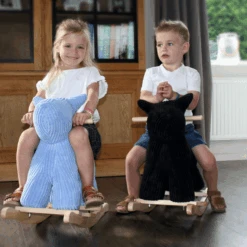 Label Label - Schommelhond - Blauw 10 Label Label - Schommelhond - Blauw -Pink or blue label label schommelhond blauw a394322 3