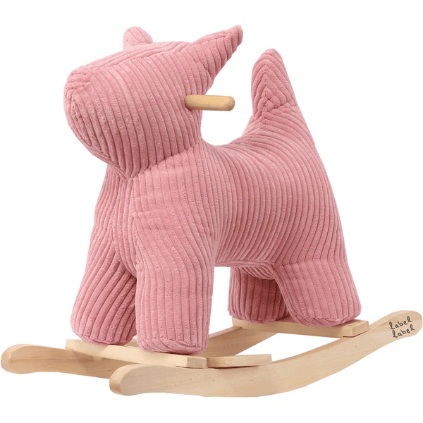 Label Label - Schommelhond - Roze 4 Label Label - Schommelhond - Roze - Afbeelding 2