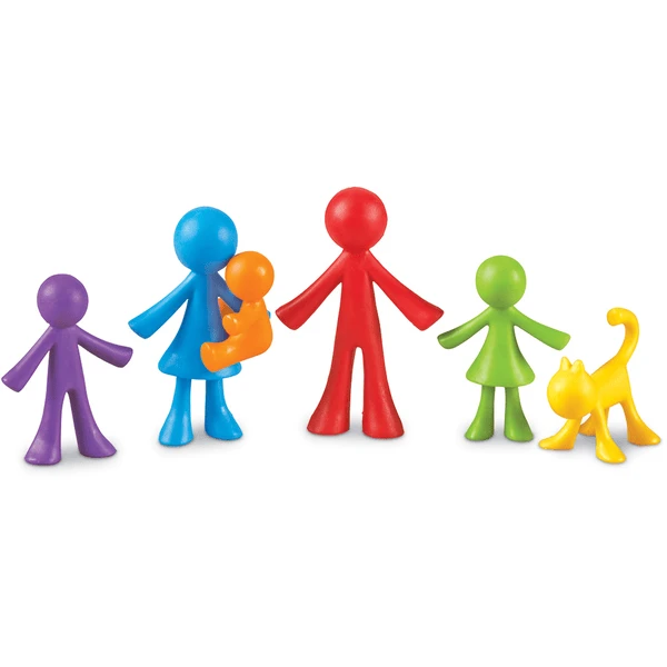 Learning Resources ® Alles Over Mij - Speelfiguren Familie 72 Delen 6 Learning Resources ® Alles Over Mij - Speelfiguren Familie 72 Delen - Afbeelding 4