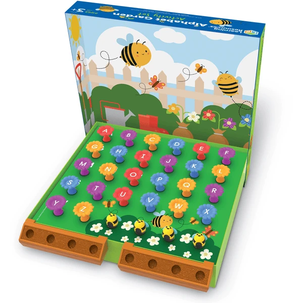 Learning Resources ® Alpha Inzet Tuin Activity Set 4 Learning Resources ® Alpha Inzet Tuin Activity Set - Afbeelding 2