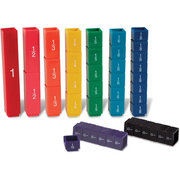 Learning Resources ® Breuk Toren Breuk Kubussen 2 Learning Resources ® Breuk Toren Breuk Kubussen