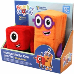 Learning Resources ® Nummer Blocks Een En Twee Speelse Vriendjes -Pink or blue learning resources nummer blocks een en twee speelse vriendjes a375793 3