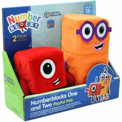 Learning Resources ® Nummer Blocks Een En Twee Speelse Vriendjes -Pink or blue learning resources nummer blocks een en twee speelse vriendjes a375793 4