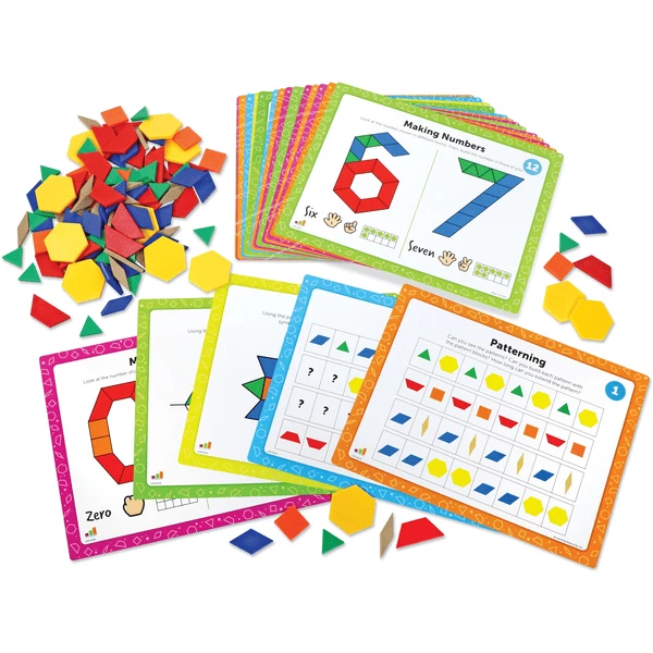 Learning Resources ® Patroon Blok Wiskunde Activity Set 5 Learning Resources ® Patroon Blok Wiskunde Activity Set - Afbeelding 3
