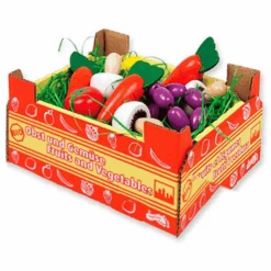 Small Foot LEGLER Doos Met Groente En Fruit