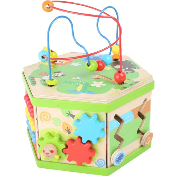 Small Foot LEGLER Motoriekkubus Safari 4 Small Foot LEGLER Motoriekkubus Safari - Afbeelding 2