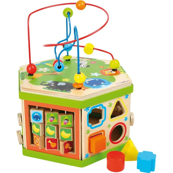 Small Foot LEGLER Motoriekkubus Safari 3 Small Foot LEGLER Motoriekkubus Safari