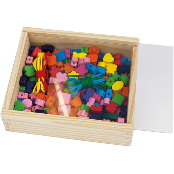 LENA Creatief - Houten Kralen Houten Kralen Houten Kistje 4 LENA Creatief - Houten Kralen Houten Kralen Houten Kistje - Afbeelding 2