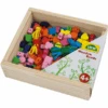 LENA Creatief - Houten Kralen Houten Kralen Houten Kistje 1 LENA Creatief - Houten Kralen Houten Kralen Houten Kistje -Pink or blue lena creatief houten kralen houten kralen houten kistje a099907