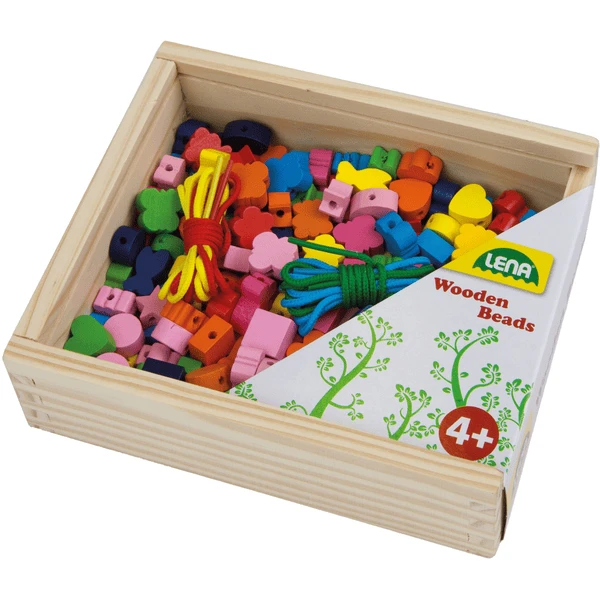 LENA Creatief - Houten Kralen Houten Kralen Houten Kistje 6 LENA Creatief - Houten Kralen Houten Kralen Houten Kistje - Afbeelding 4