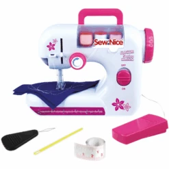 LENA® Kinder Naaimachine 11 LENA® Kinder Naaimachine -Pink or blue lena kinder naaimachine a207298 4