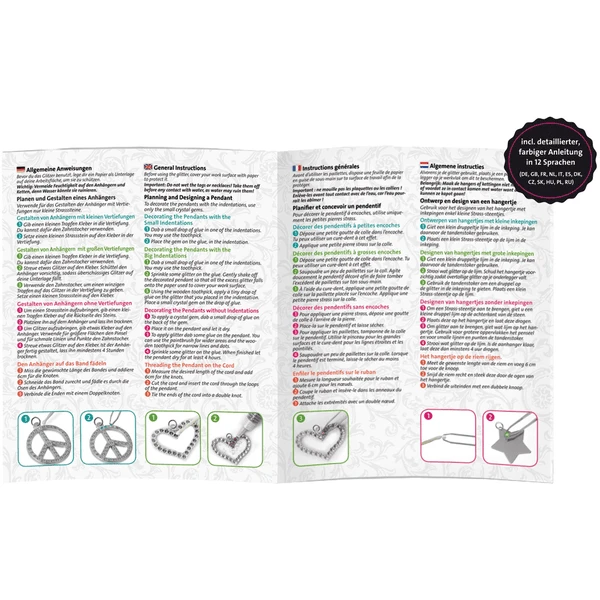 LENA ® Metal Juwelen Kristal Gem 7 LENA ® Metal Juwelen Kristal Gem - Afbeelding 5