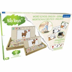 LEXIBOOK Bio Toys Word School Tweetalig: Engels - Duits -Pink or blue lexibook bio toys word school tweetalig engels duits a408283 3