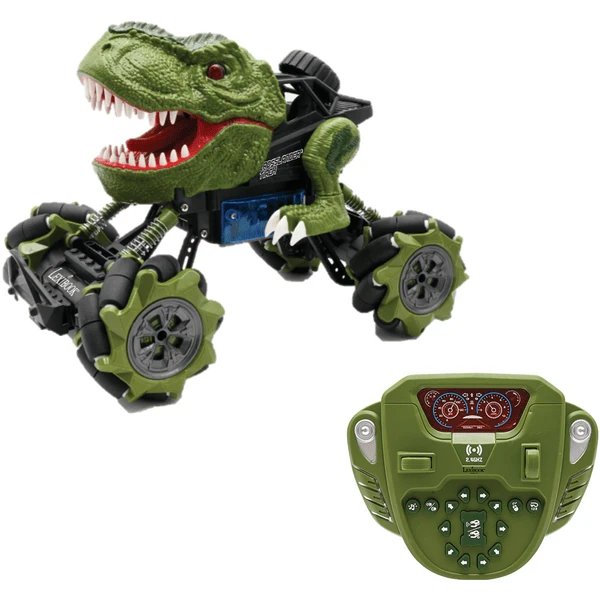 LEXIBOOK Cross Lander® Tirex - Op Afstand Bestuurbare Dinosaurusauto, Gekke Stunts, Spuugt Rook 3 LEXIBOOK Cross Lander® Tirex - Op Afstand Bestuurbare Dinosaurusauto, Gekke Stunts, Spuugt Rook