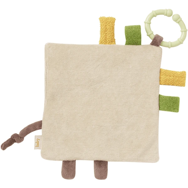 Fehn Loopy & Lotta Knetterdoek Giraf Met Ring 4 Fehn Loopy & Lotta Knetterdoek Giraf Met Ring - Afbeelding 2