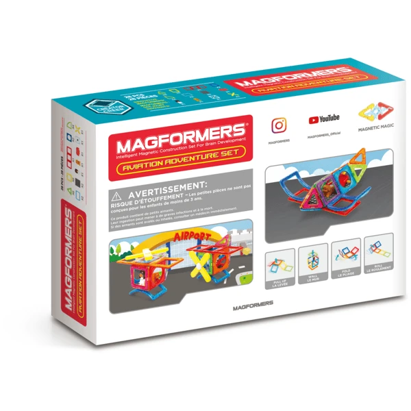 MAGFORMERS ® Magformers Luchtvaart Adventure 7 MAGFORMERS ® Magformers Luchtvaart Adventure - Afbeelding 5