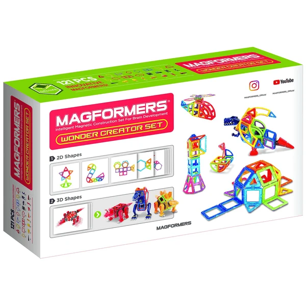 MAGFORMERS ® Wonder Creator Set 4 MAGFORMERS ® Wonder Creator Set - Afbeelding 2