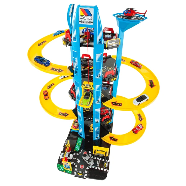 MOLTO Parkeergarage 5 Verdiepingen Met Helikopter 3 MOLTO Parkeergarage 5 Verdiepingen Met Helikopter