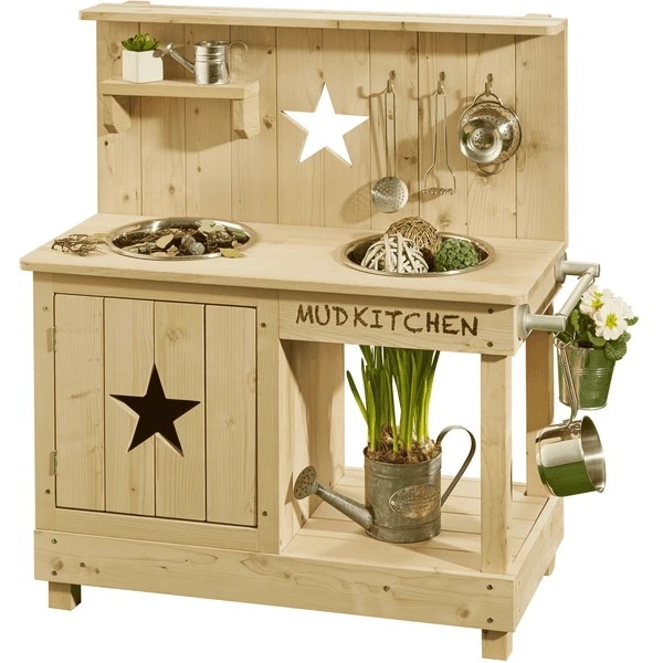 MUDDY BUDDY Buitenspeelkeuken " Adventurer Star" Naturel 7 MUDDY BUDDY Buitenspeelkeuken " Adventurer Star" Naturel - Afbeelding 5