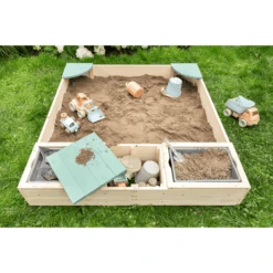 MUDDY BUDDY Zandbak "Beach Rebel" Naturel Saliegroen 11 MUDDY BUDDY Zandbak "Beach Rebel" Naturel Saliegroen -Pink or blue muddy buddy zandbak beach rebel naturel saliegroen a412352 4