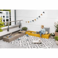 MUDDY BUDDY Zandbak "Flexy Style " Warm Grijs-oker 11 MUDDY BUDDY Zandbak "Flexy Style " Warm Grijs-oker -Pink or blue muddy buddy zandbak flexy style warm grijs oker a412733 4