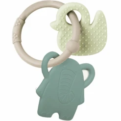 Nattou Bijtring Eend & Olifant Grijs 10 Nattou Bijtring Eend & Olifant Grijs -Pink or blue nattou bijtring eend amp olifant grijs a296403 3