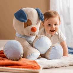 Nattou Jim & Bob Knuffel Jim Hond 10 Nattou Jim & Bob Knuffel Jim Hond -Pink or blue nattou jim amp bob knuffel jim hond a343543 3