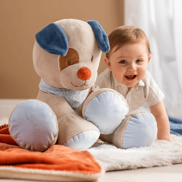 Nattou Jim & Bob Knuffel Jim Hond 6 Nattou Jim & Bob Knuffel Jim Hond - Afbeelding 4