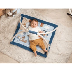 Nattou Jim & Bob Speelkussen Met Strik 10 Nattou Jim & Bob Speelkussen Met Strik -Pink or blue nattou jim bob speelkussen met strik a343573 3