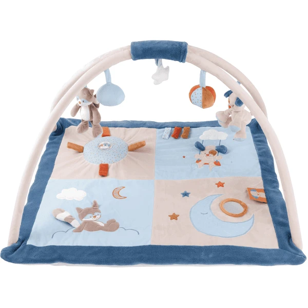 Nattou Jim & Bob Speelkussen Met Strik 3 Nattou Jim & Bob Speelkussen Met Strik