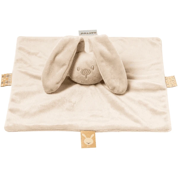 Nattou Lapidou Knuffeldoek Sand Kleur 4 Nattou Lapidou Knuffeldoek Sand Kleur - Afbeelding 2