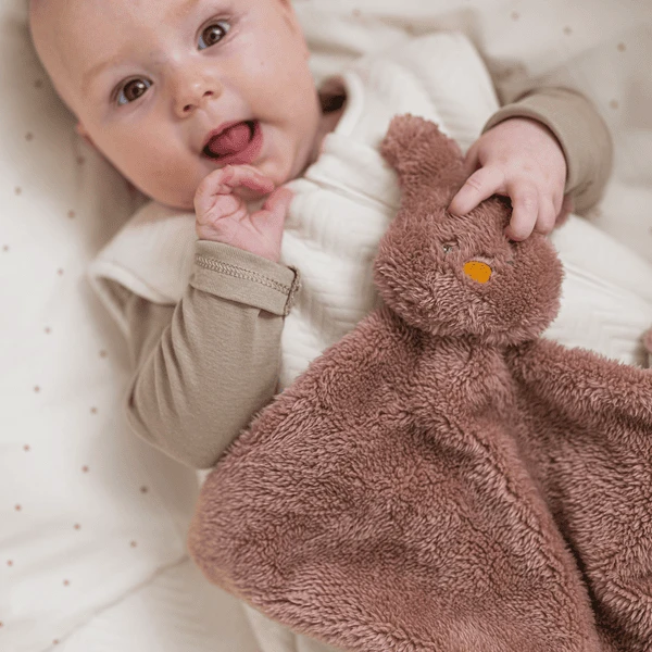 Nattou Lapidou Tipidou Maxi Knuffeldoek Oud Roze 7 Nattou Lapidou Tipidou Maxi Knuffeldoek Oud Roze - Afbeelding 5