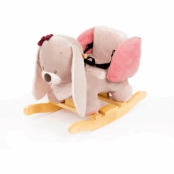 Nattou Nina, Jade & Lili - Schommeldier Nina Het Konijn -Pink or blue nattou nina jade lili schommeldier nina het konijn a187754 1