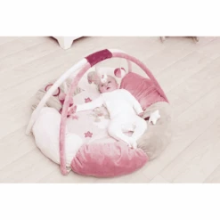 Nattou Nina, Jade & Lili - Speelkussen Met Boog 8 Nattou Nina, Jade & Lili - Speelkussen Met Boog -Pink or blue nattou nina jade lili speelkussen met boog a187863 1